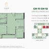 Căn hộ CH-11 | CH-12 Dự án Galia Hanoi Yên Sở Hoàng Mai, Ban Công Đông Nam, View Nội Khu